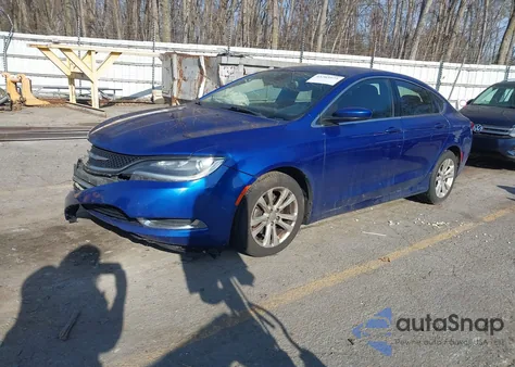 2016 Chrysler 200 Limited из США, поврежденный, VIN 1C3CCCAB1GN160122